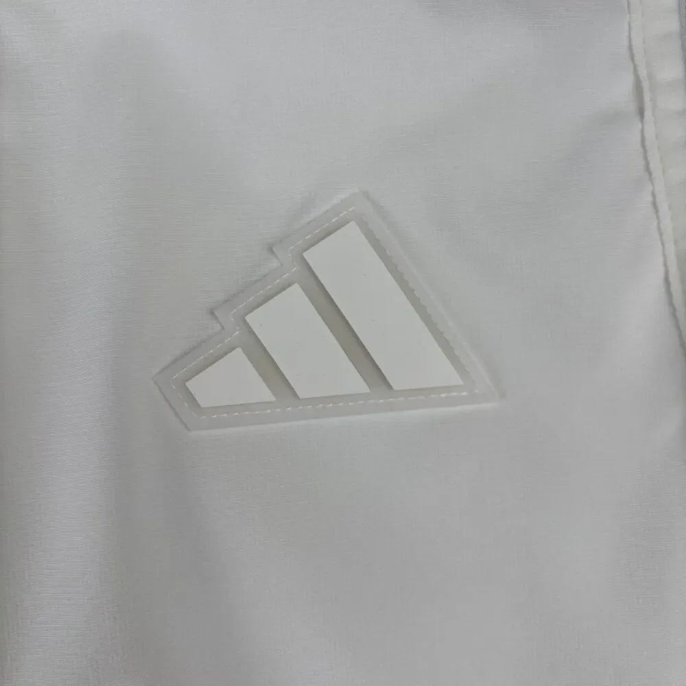 Adidas Woven Vest Men L Sportswear Full Zip Utility Mesh Camp Pockets JN8700 NWT